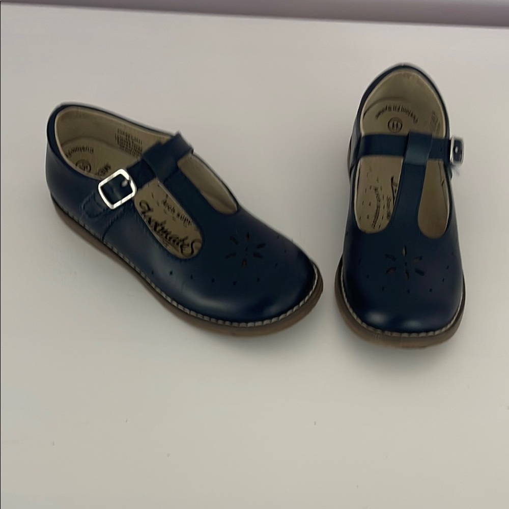 Kids Navy Blue Shoes